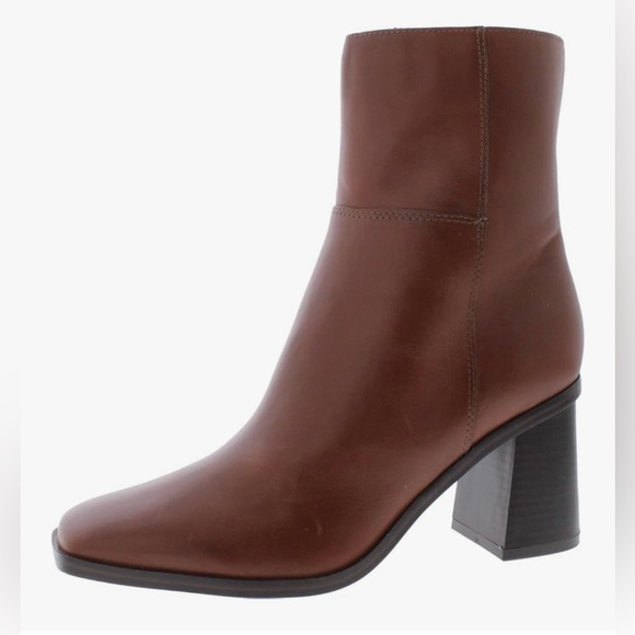 Marc Fiaher DAIREY Elegant Brown Ankle Boots Size 8.5 - Picture 4 of 16